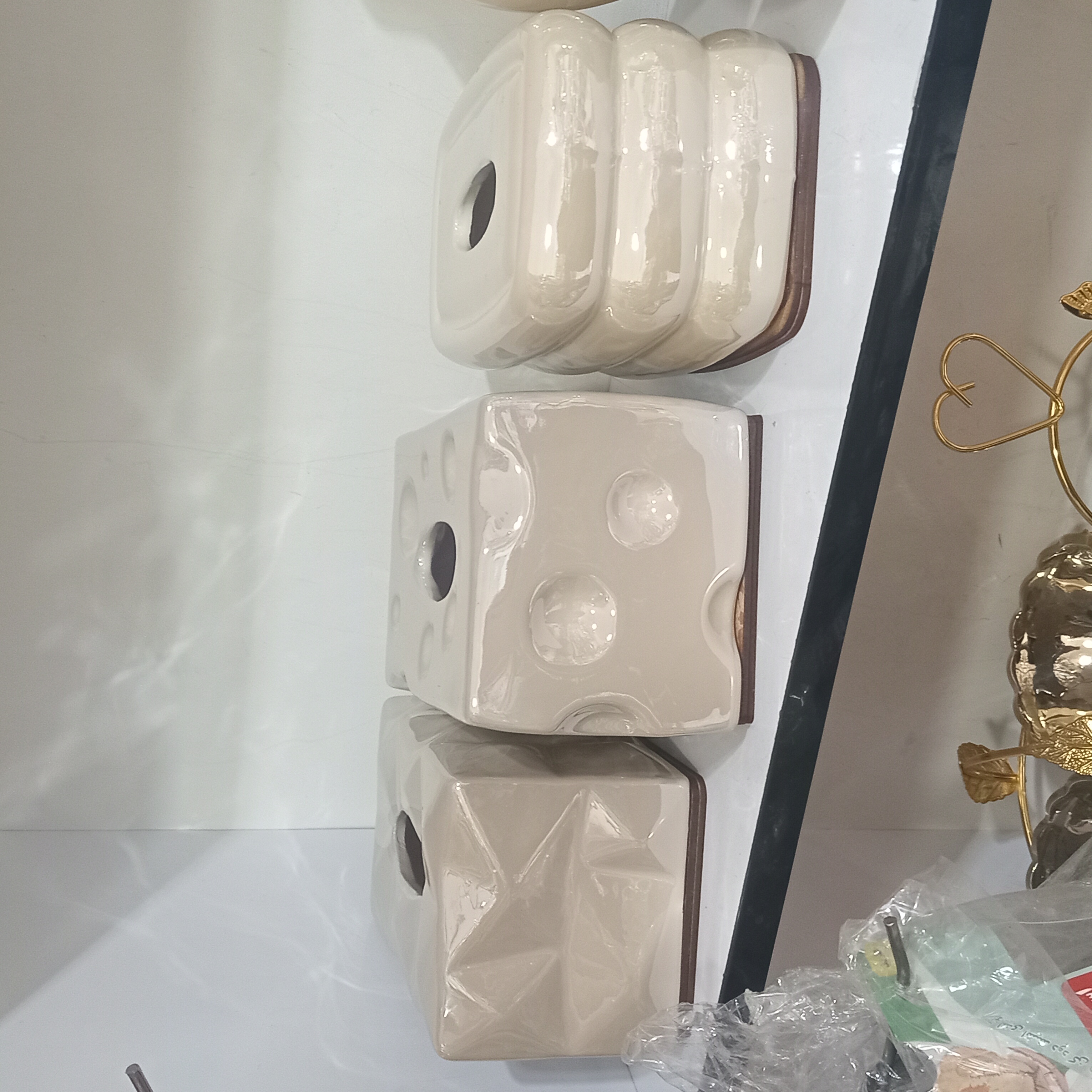 جای دستمال کاغذی لاستر سرامیک
